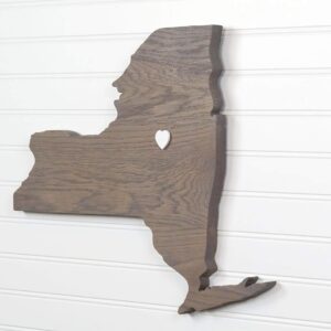Custom State Shape Wooden Cutout