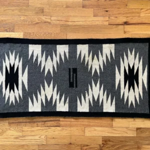 Handwoven Navajo-Style Wool Blanket